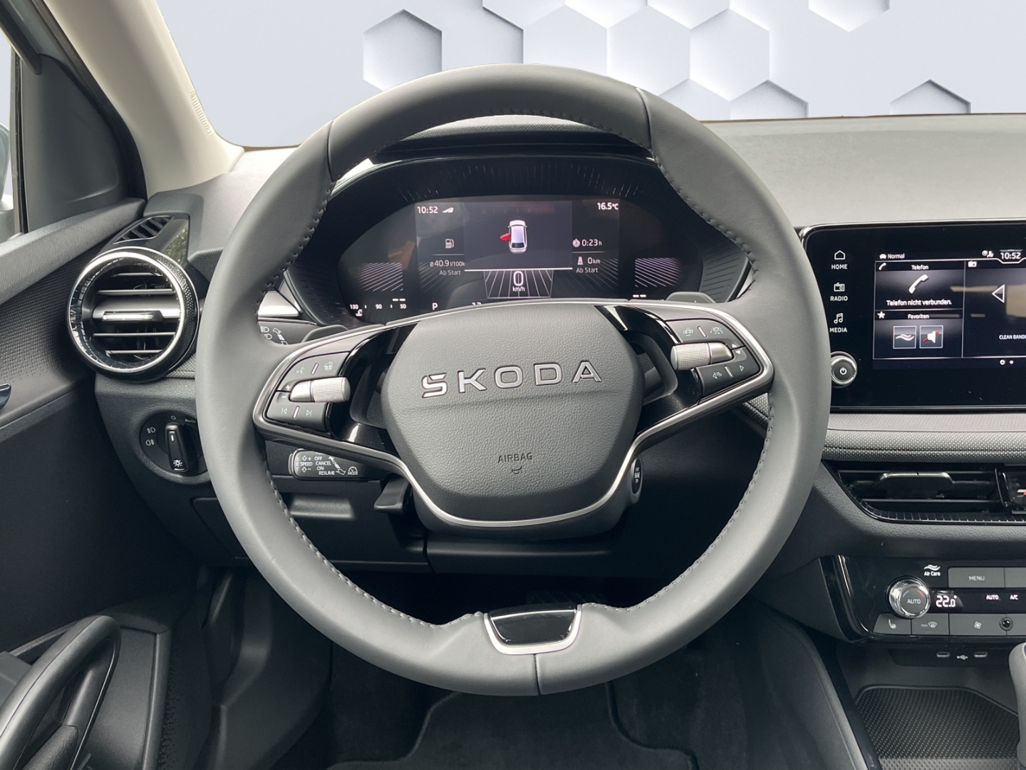 Fabia Balance Digitales Cockpit LED Sperrdiff. ACC Apple CarPlay Android Auto Mehrzonenklima