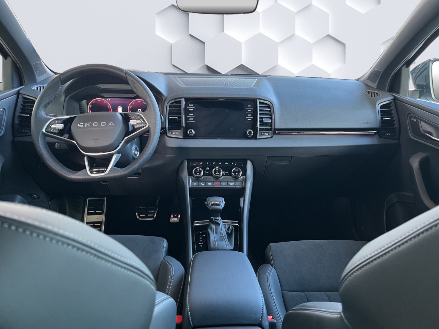 Karoq Sportline Sportpaket AD AHK-el. klappb. Navi Digitales Cockpit Soundsystem 360 Kamera