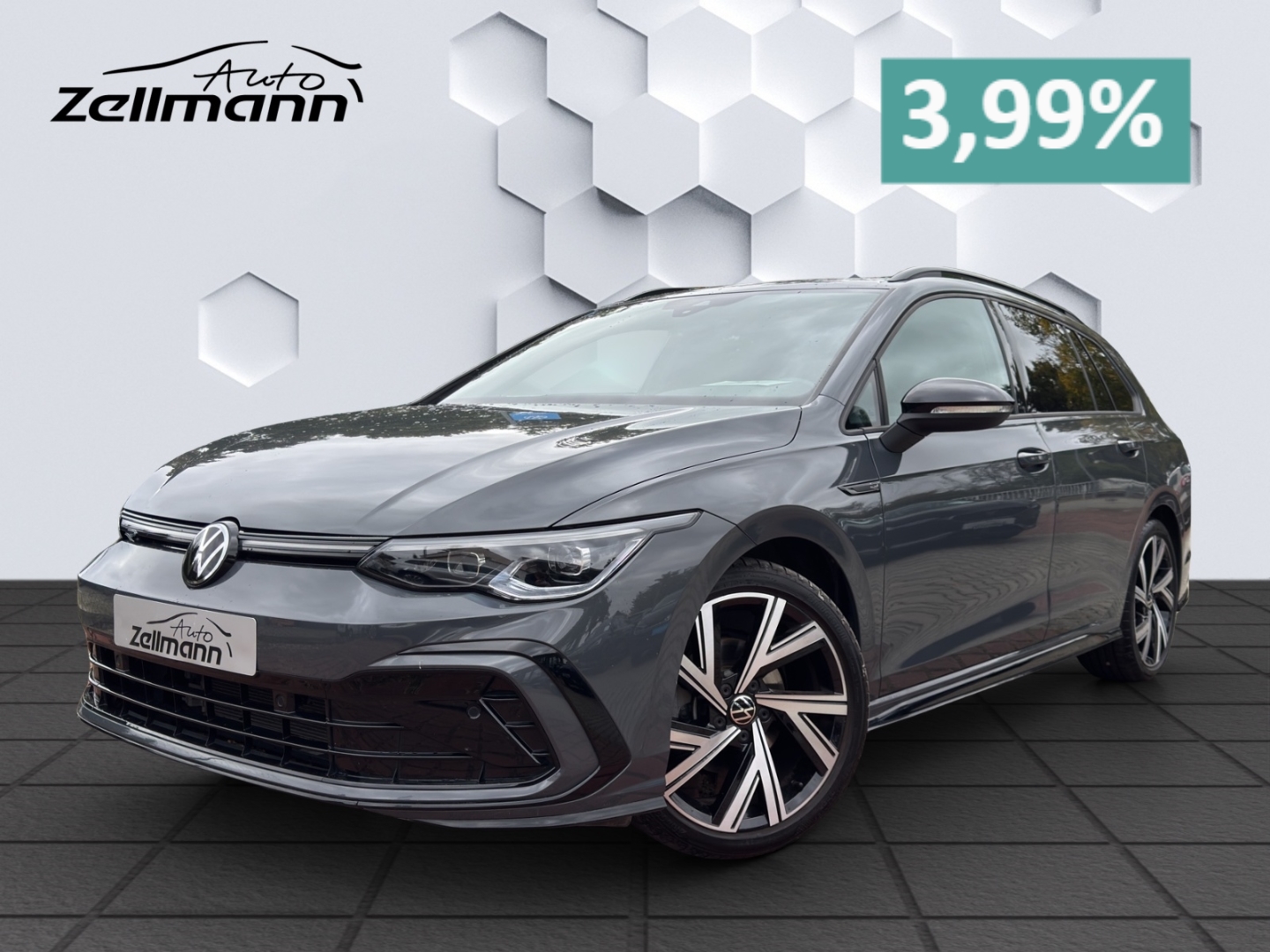 Golf Variant Mildhybrid VIII 1.5 eTSI R-Line DSG 96kW LED AHZV Sitzheizung