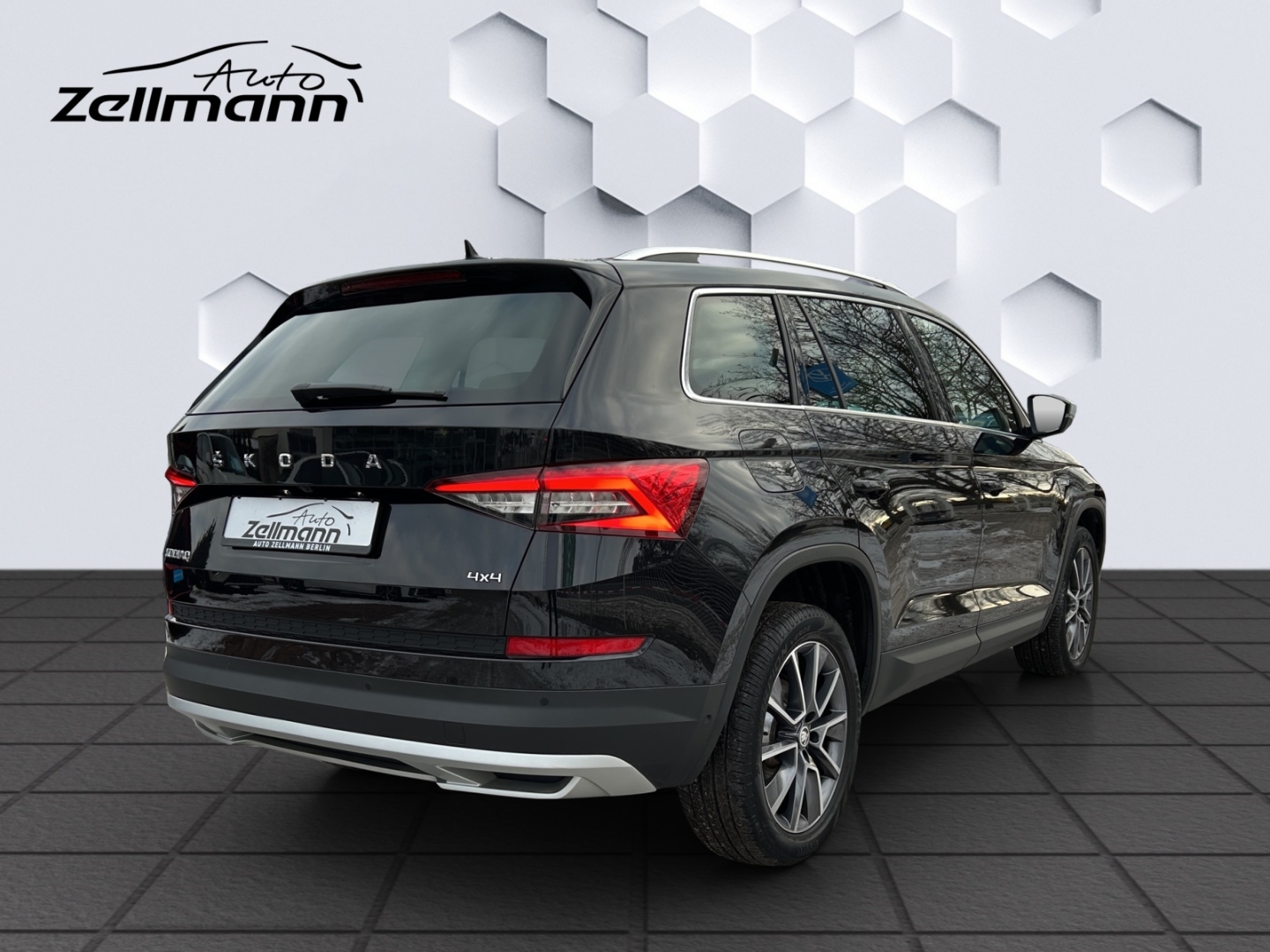 Kodiaq Scout 4x4 2.0TDI AHZV PanoDach ACC 360°Kamera ParkLenkAssist Sitzheizung
