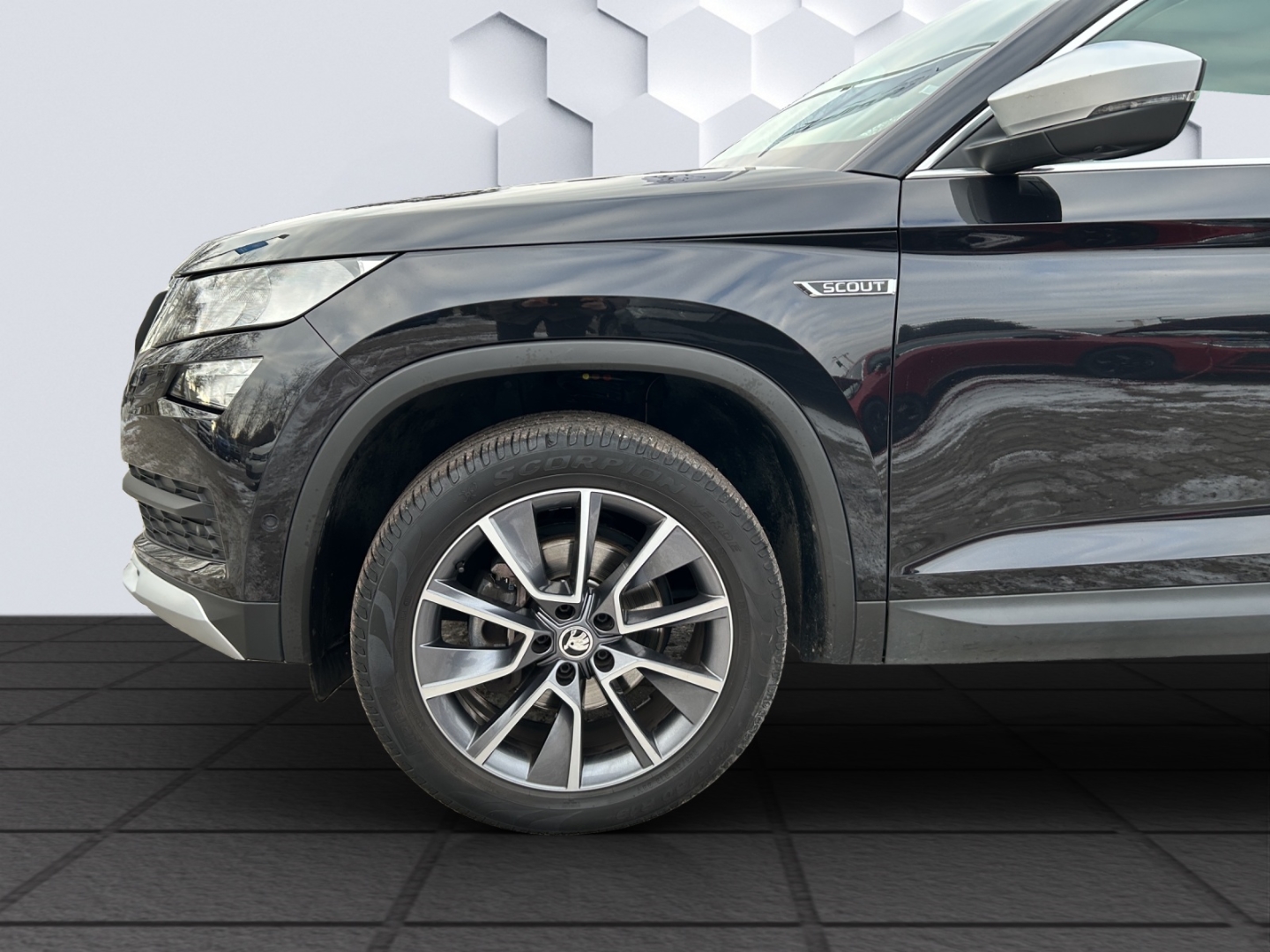 Kodiaq Scout 4x4 2.0TDI AHZV PanoDach ACC 360°Kamera ParkLenkAssist Sitzheizung