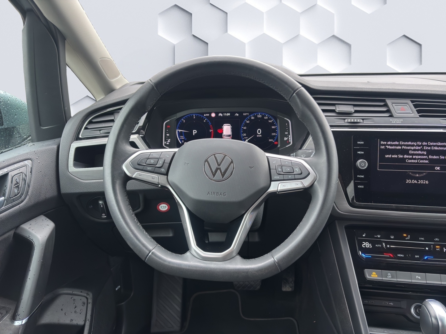 Touran BMT Start-Stopp Comfortline 2.0 TDI 110kW DSG AHZV LED ACC Rückfahrkamera Sitzheizung