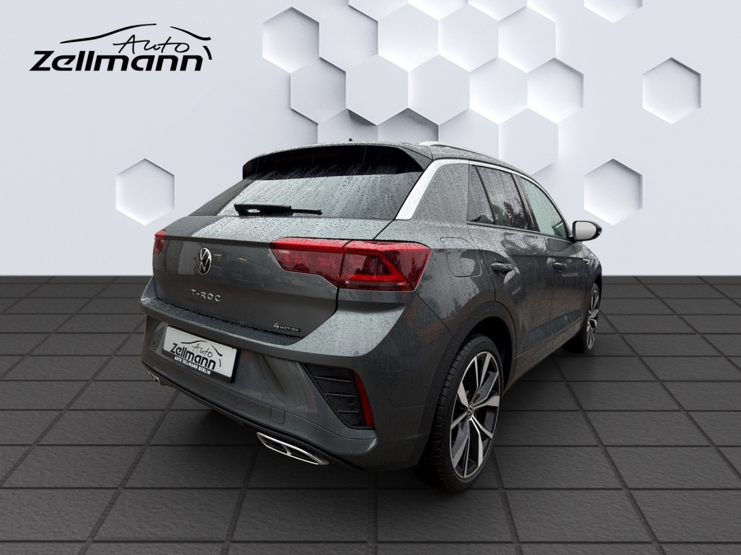 T-Roc 4Motion R-Line 2.0TSI 140kW MatrixLED PanoDach ACC Rückfahrkamera ParkAssist Sitzheizung