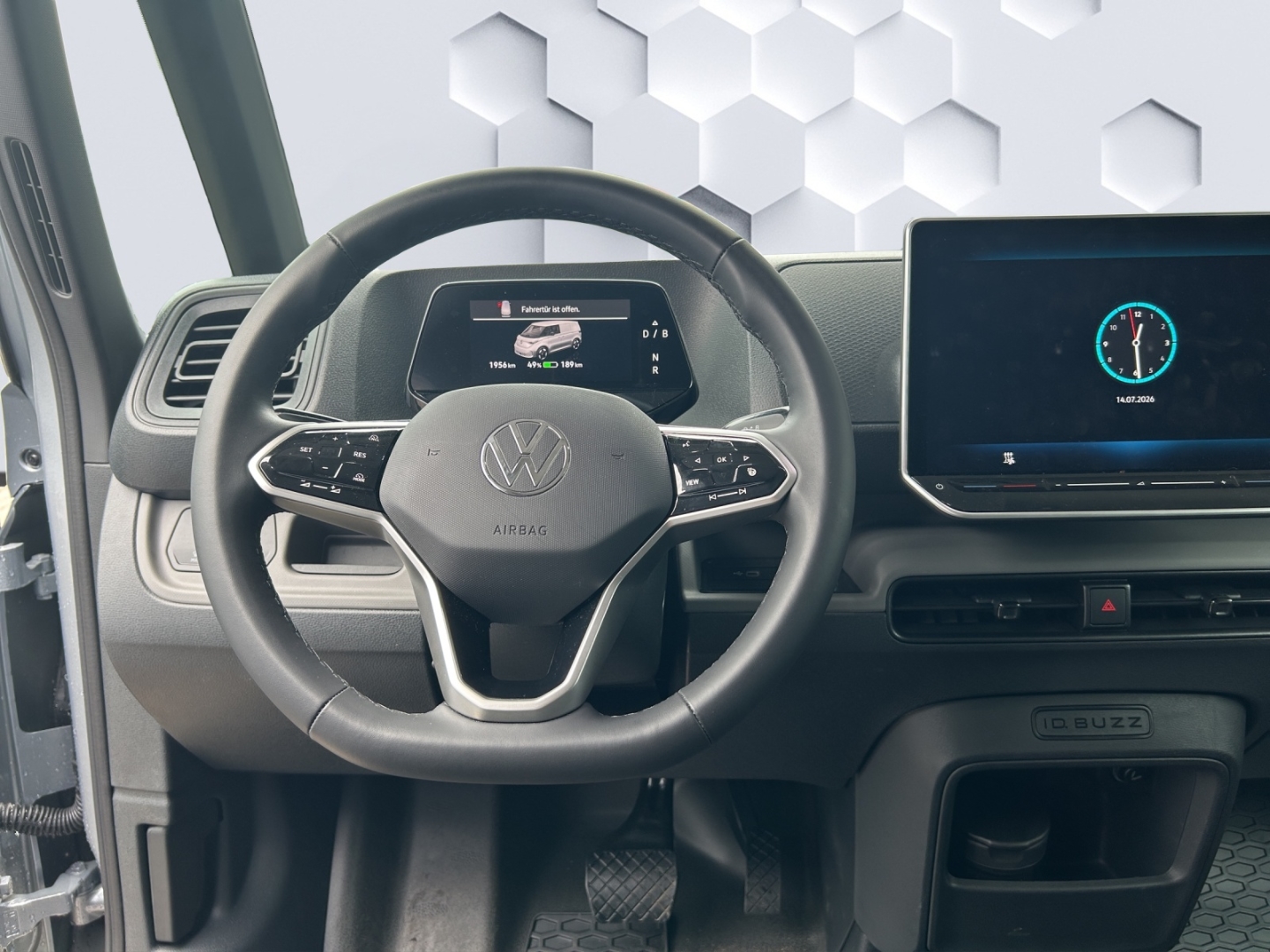 ID. Buzz Cargo 210kW Pro AHK-klappbar Navi 360 Kamera LED ACC Apple CarPlay Android Auto
