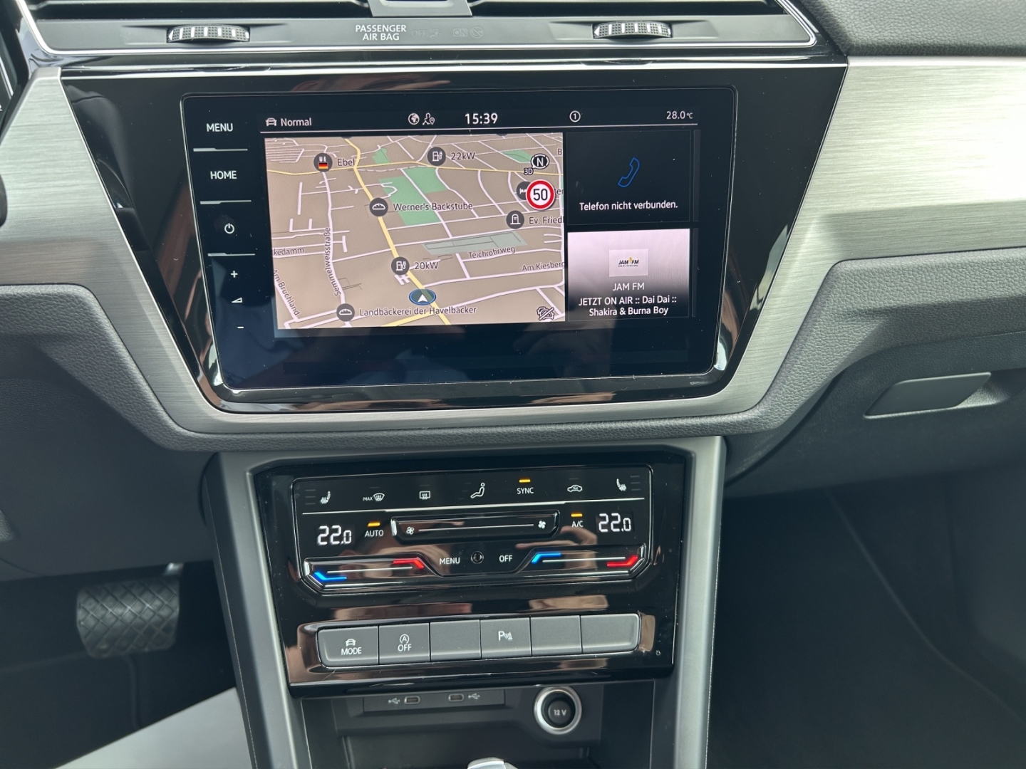 Touran BMT Start-Stopp Comfortline 2.0 TDI LED ACC Rückfahrkamera Sitzheizung