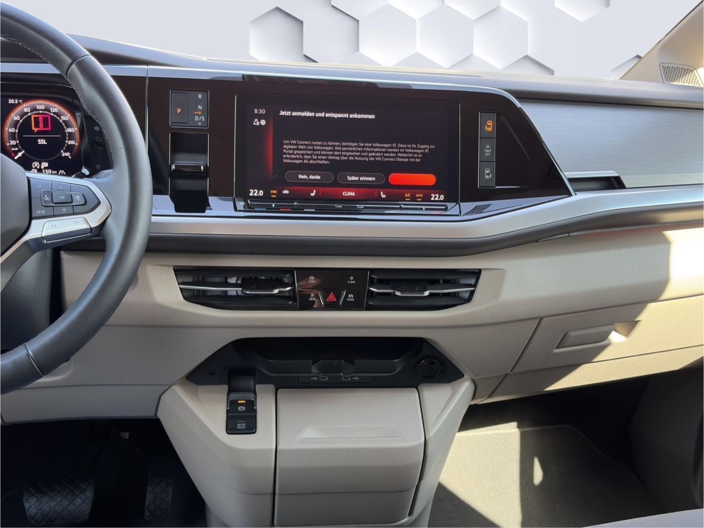 T7 Multivan LR 2.0 TDI DSG 110kW AHZV MatrixLED ACC DCC ParkAssist 360°Kamera Standheizung 7-Sitzer