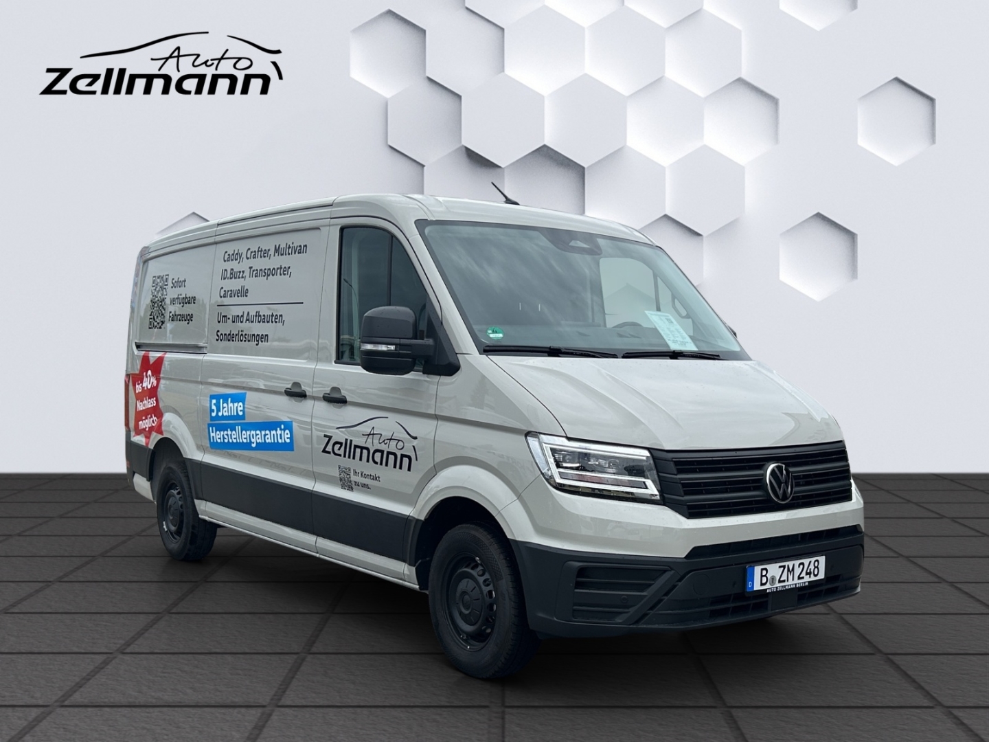 Crafter 35 Kasten 2,0l TDI 8-Gang-Autom. StandHZG  SHZ Keyless Verkehrszeichenerk.