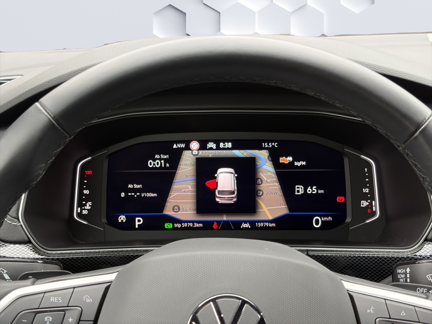 T-Cross R-Line 1.5TSI 110kW DSG MatrixLED ACC Rückfahrkamera ParkAssist Sitzheizung