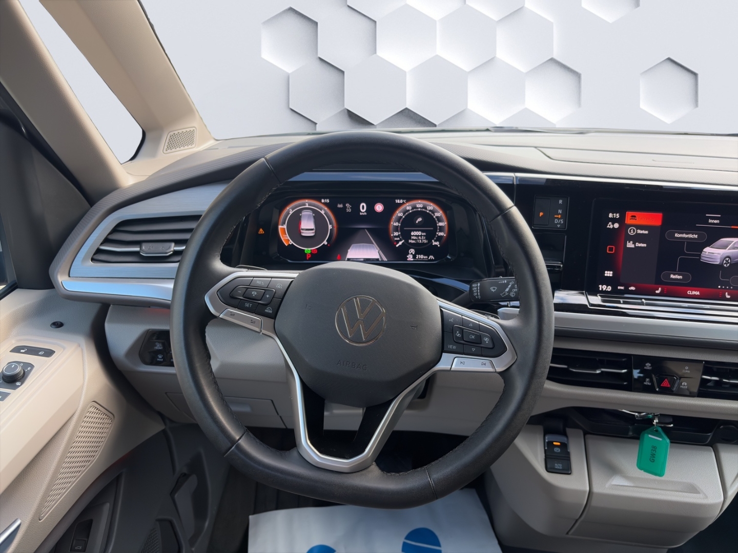 T7 Multivan LÜ Life 2.0 TDI AHZV MatrixLED ACC DCC ParkAssist 360°Kamera Standheizung 7-Sitzer