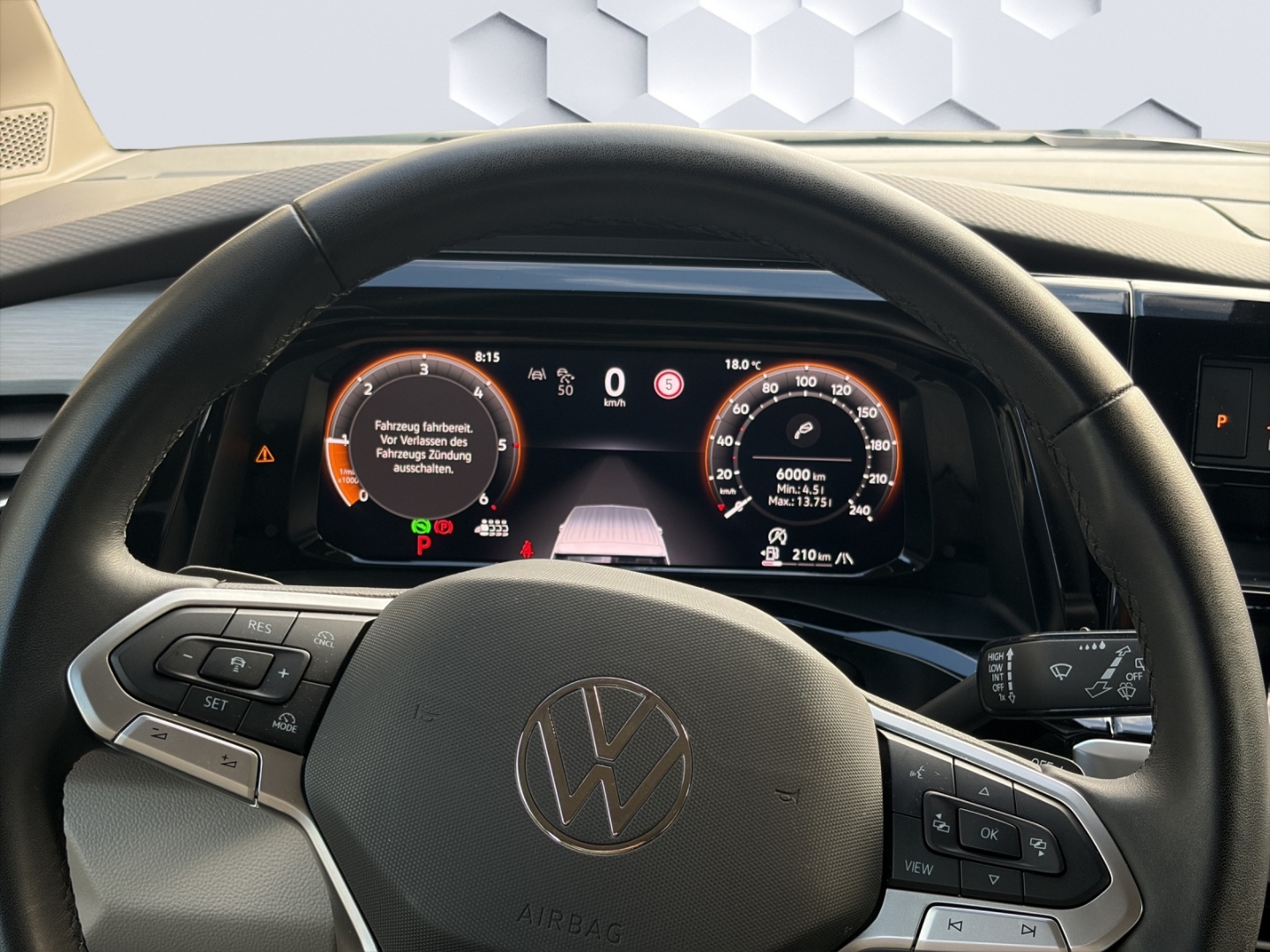 T7 Multivan LÜ Life 2.0 TDI AHZV MatrixLED ACC DCC ParkAssist 360°Kamera Standheizung 7-Sitzer