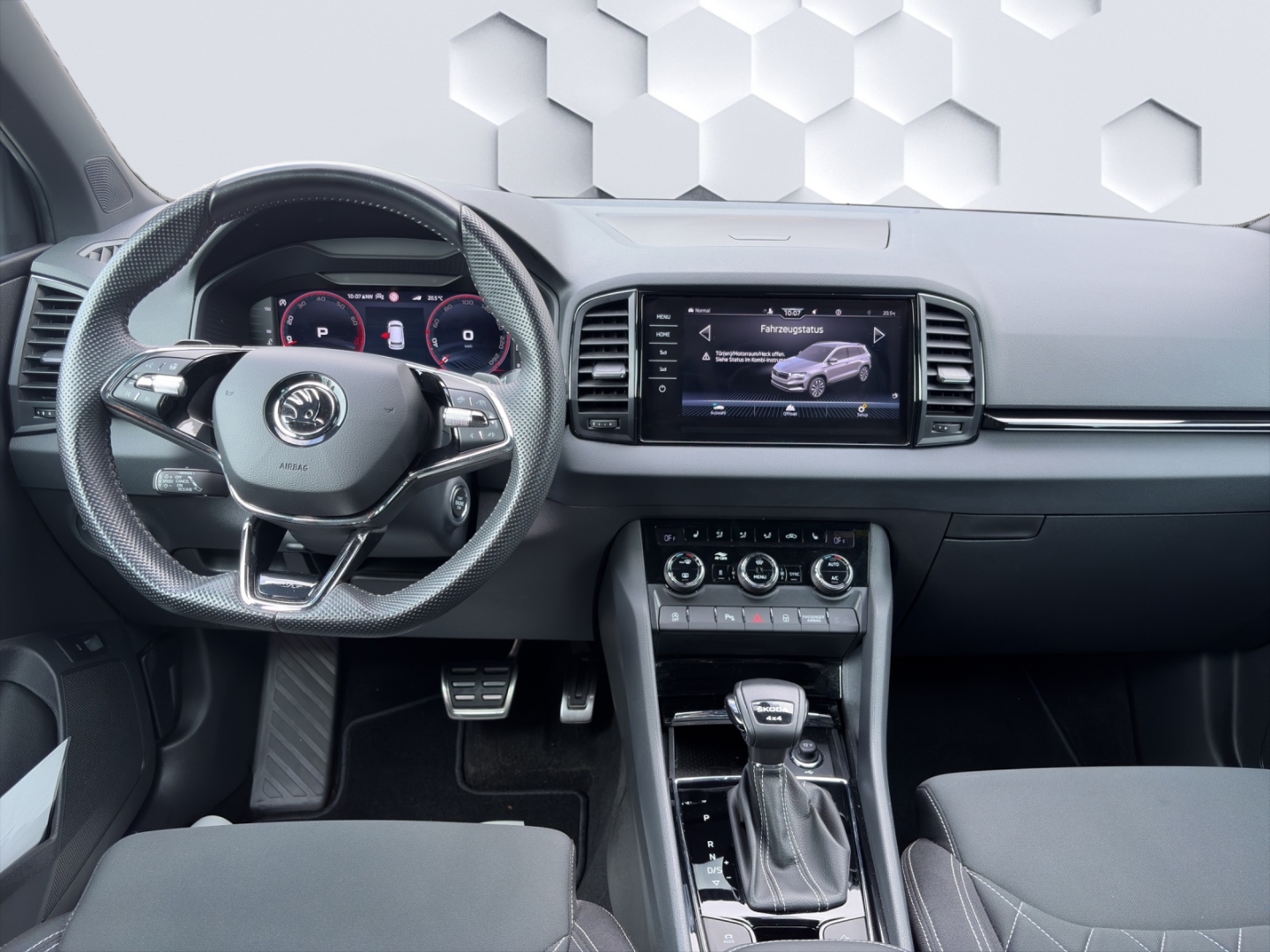 Karoq Sportline 2.0TSI 140kW DSG 4x4 AHZV MatrixLED ACC Rückfahrkamera Sitzheizung Standheizung