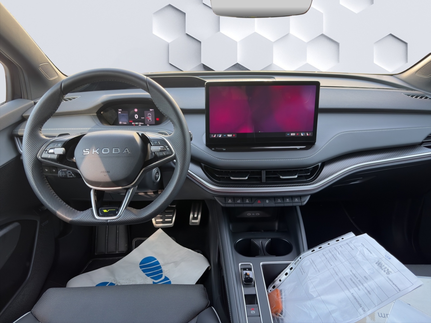 Enyaq RS 250kW 4x4 AHZV MatrixLED HuD PanoDach DCC 360°Kamera ParkAssist Sitzheizung