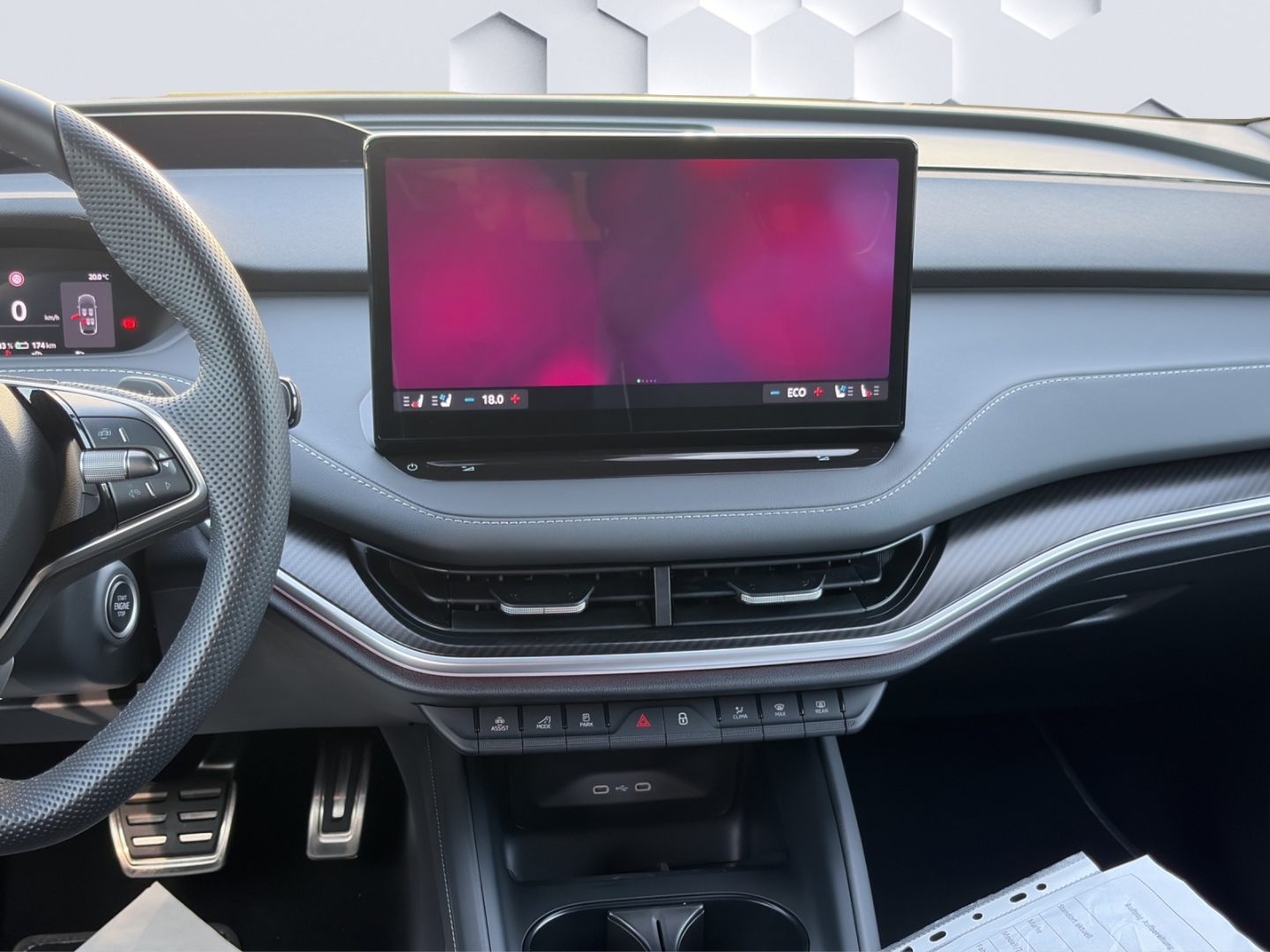 Enyaq RS 250kW 4x4 AHZV MatrixLED HuD PanoDach DCC 360°Kamera ParkAssist Sitzheizung