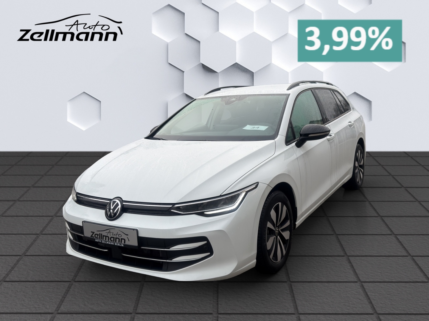 Golf Variant VIII 1.5 85 kW Goal 1,5l eTSI OPF 7-Gang DSG LED GJR PDC ACC Rückfahrkamera Sitzheizung