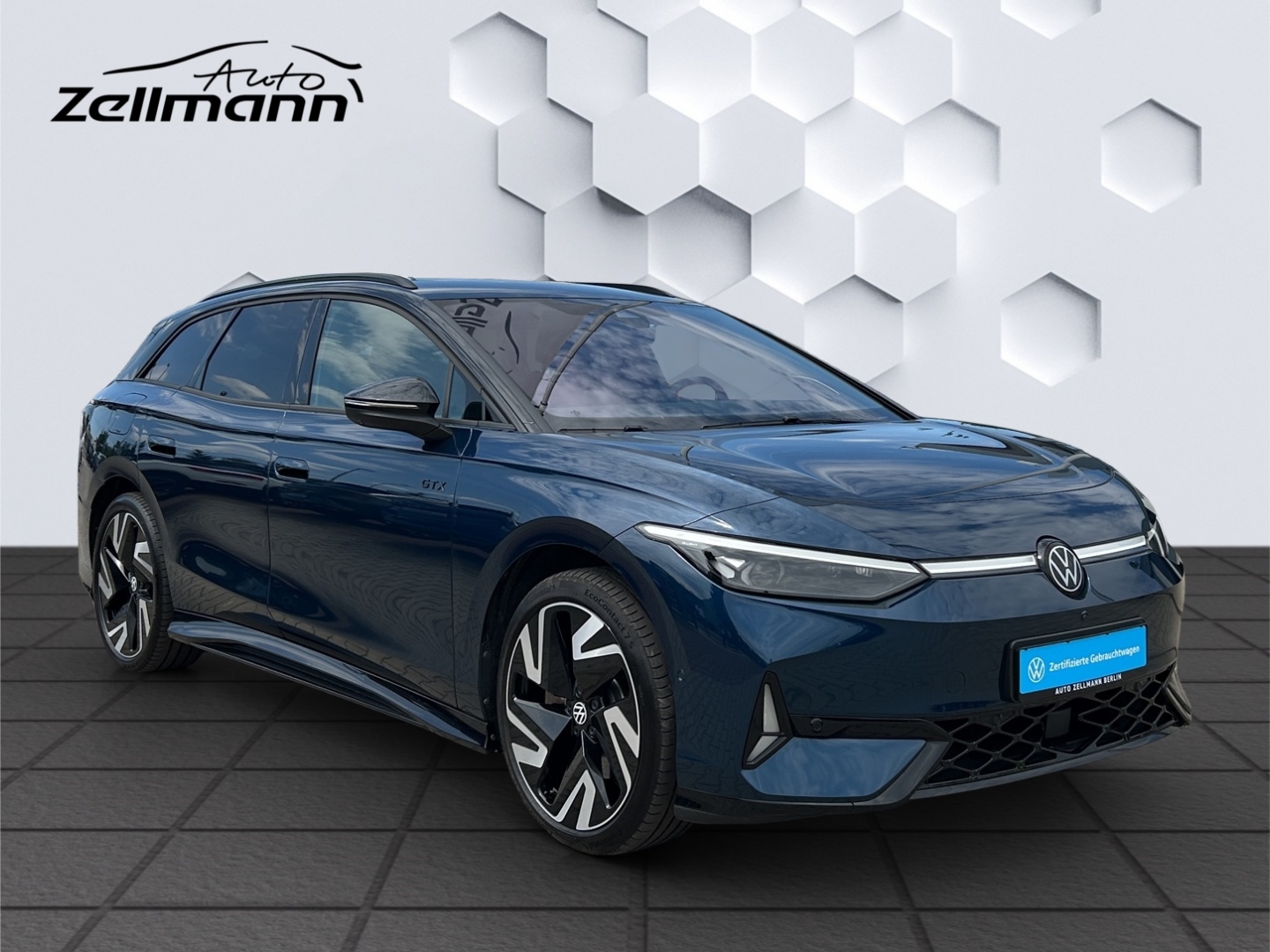 ID.7 250 kW Tourer GTX 4Motion 250kW AHZV MatrixLED HuD DCC ACC ParkAssistPro 360°Kamera Sitzheizung