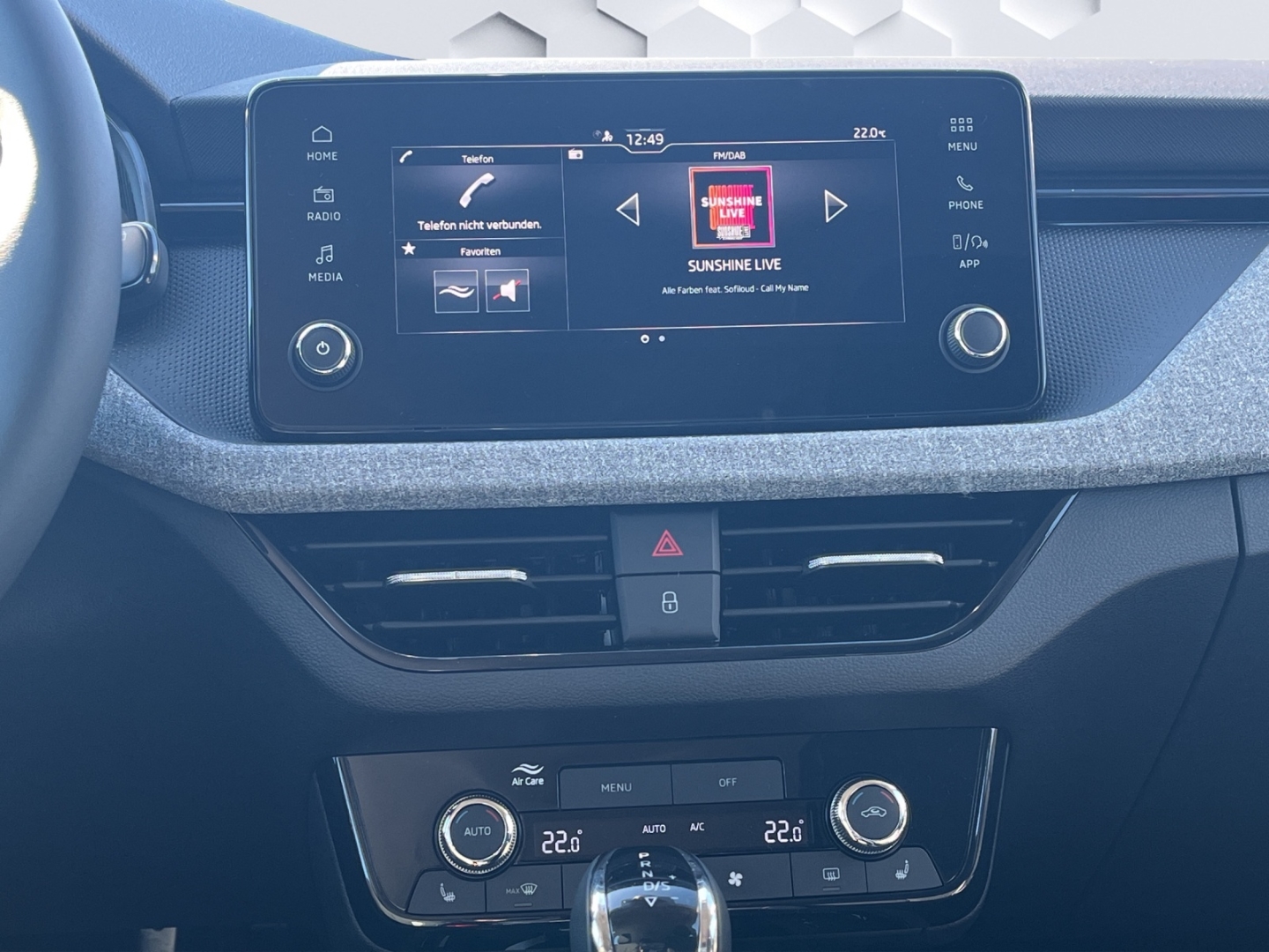 Kamiq Selection Digitales Cockpit LED Sperrdiff. ACC Apple CarPlay Android Auto Musikstreaming