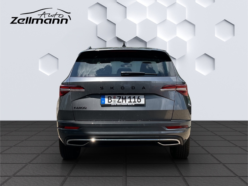 Karoq Sportline Sportpaket AD AHK El. Panodach Navi Soundsystem LED Blendfreies Fernl.