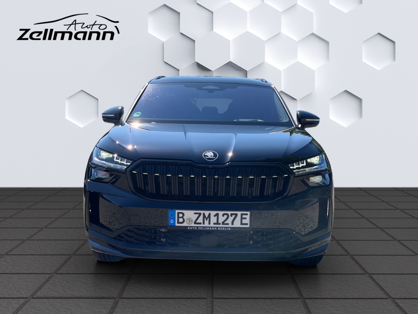 Kodiaq 1.5 TSI iV 150 kW Sportline Sportpaket HUD AD AHK Navi Digitales Cockpit Memory Sitze