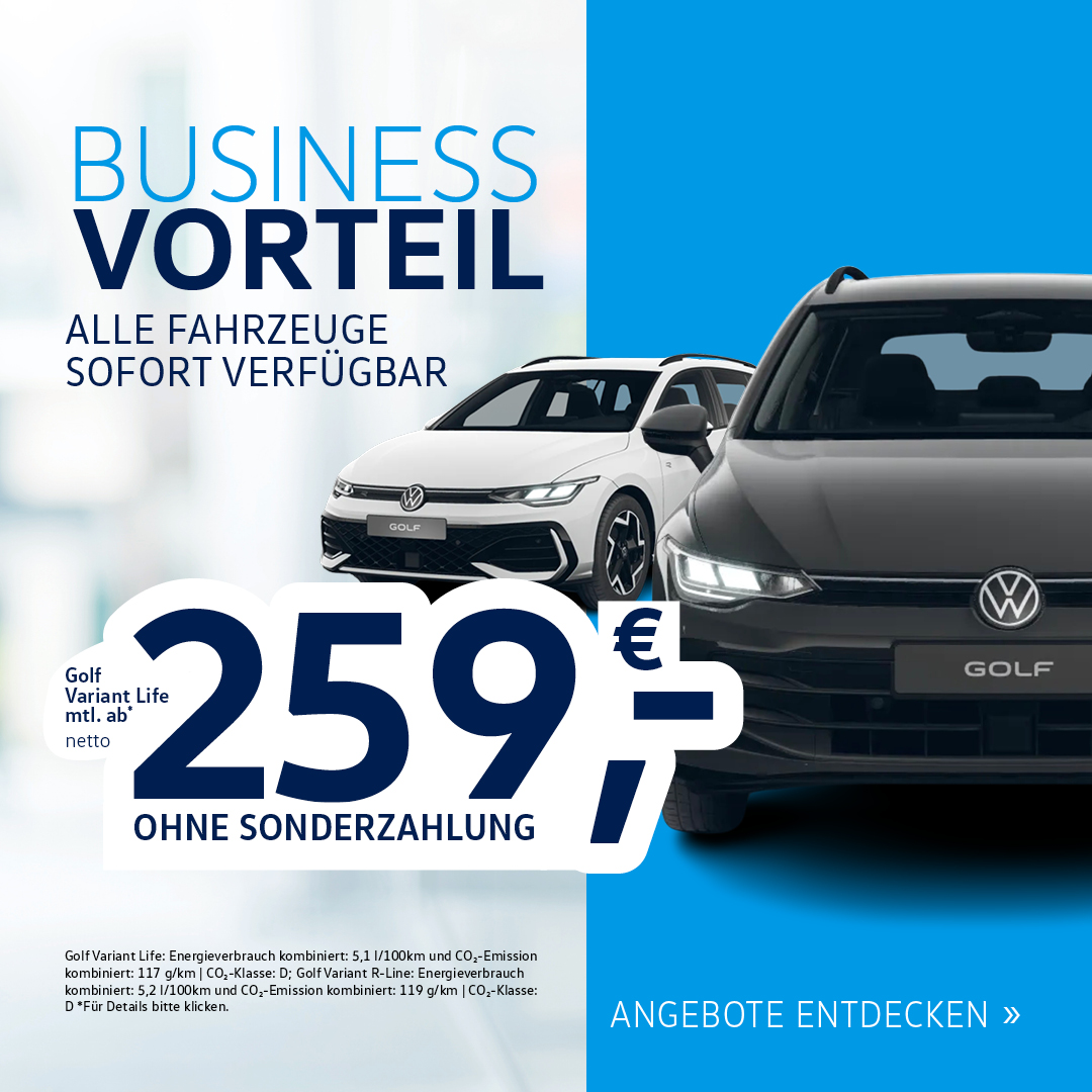 Volkswagen Gewerbeleasing