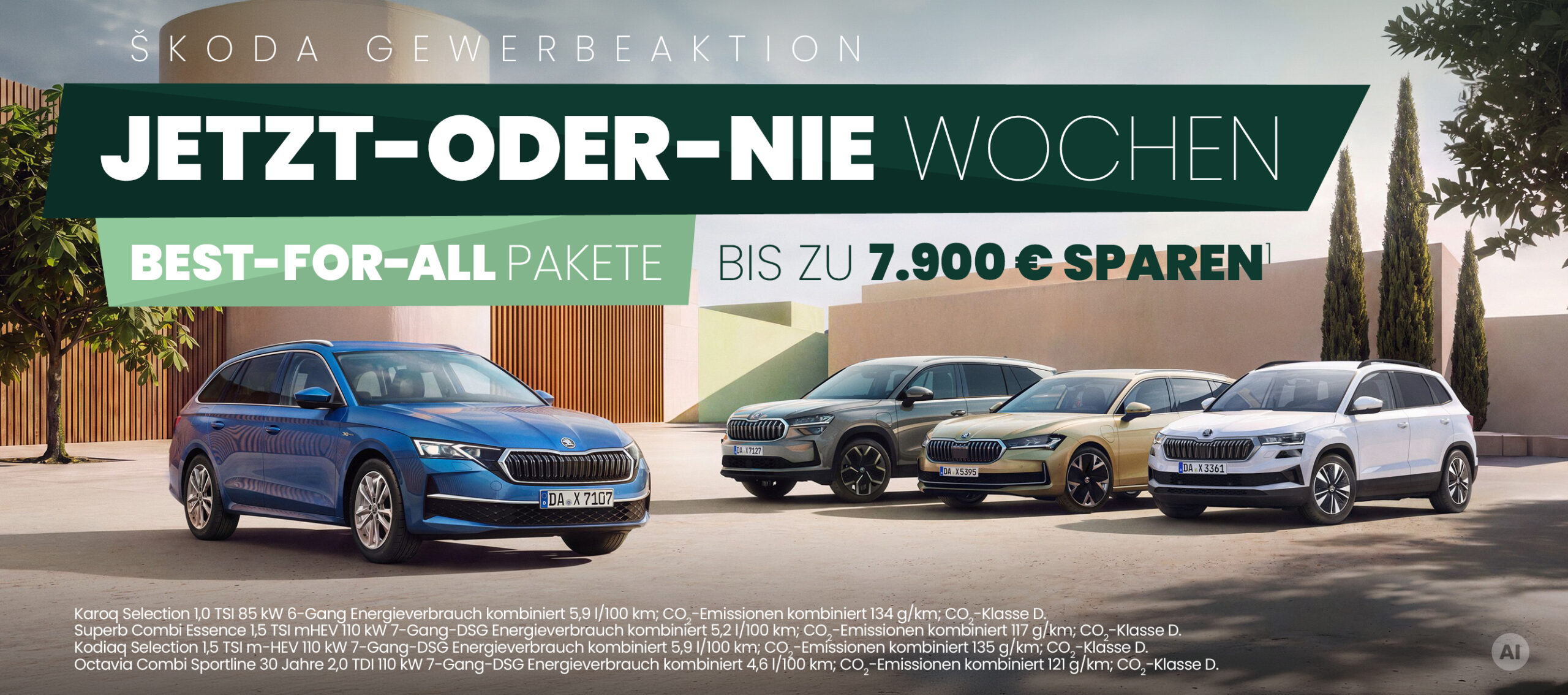 Škoda JETZT-ODER-NIE Wochen