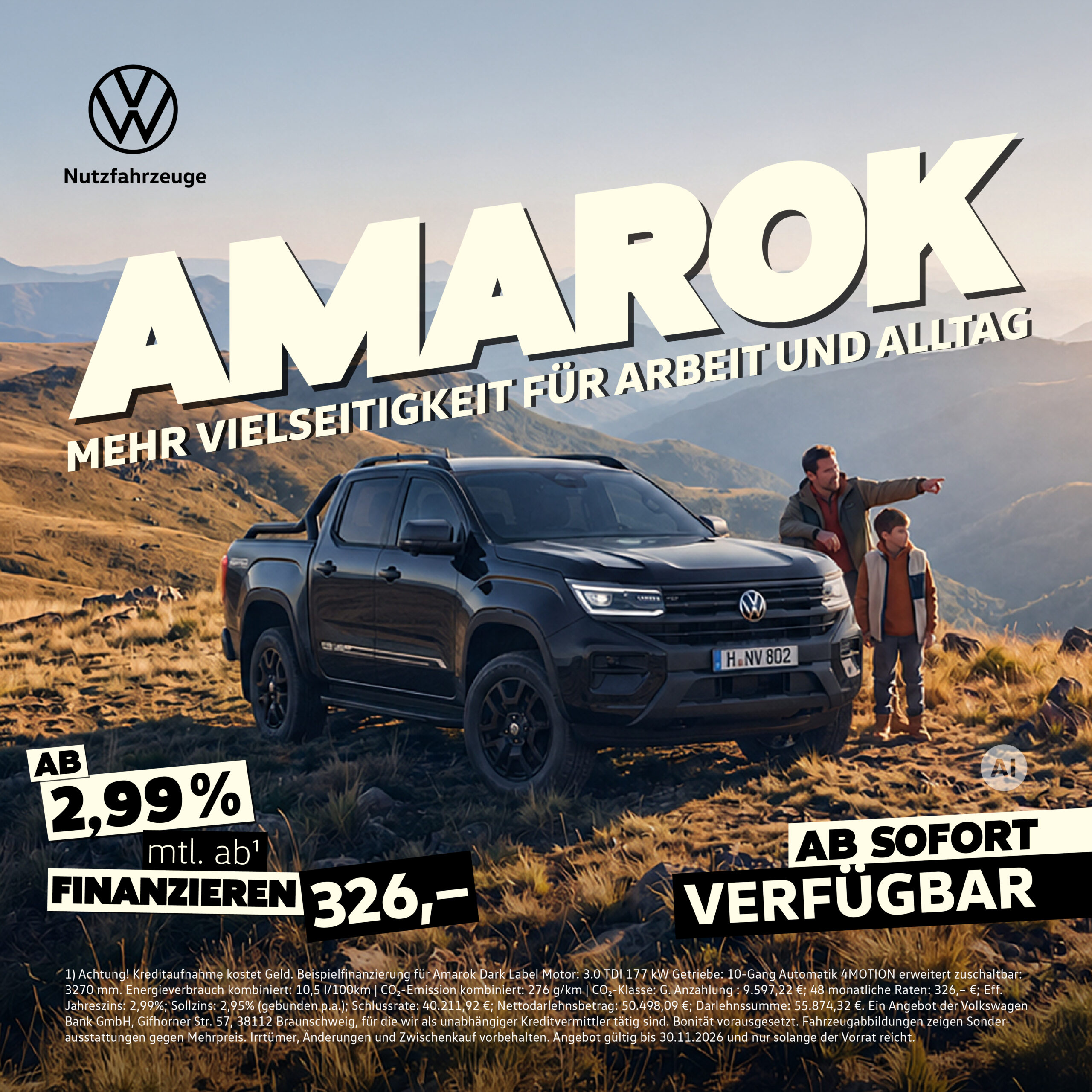 BB VW Amarok Speziwochen